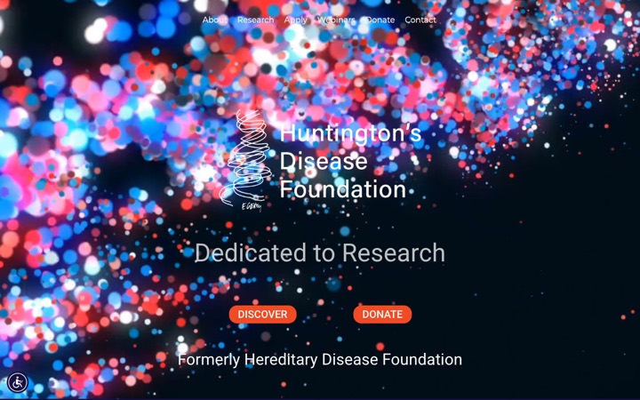 Huntington's Disease Foundation website