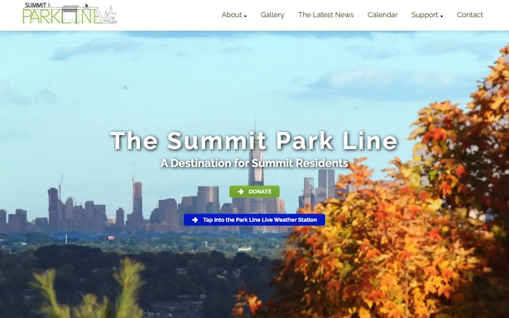 The Summit Park Line website
